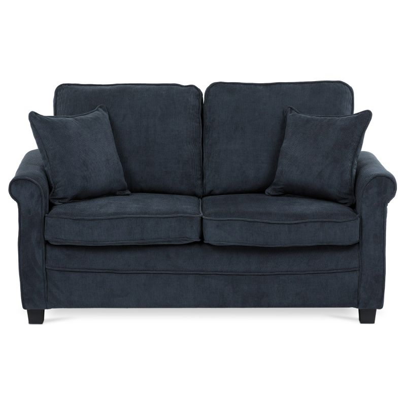 Rozkladacia pohovka, modrá látka, ASB-4170 BLUE2