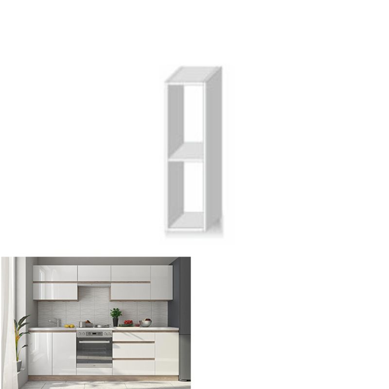 Horná skrinka otvorená, 20cm, dub sonoma, LINE G 20