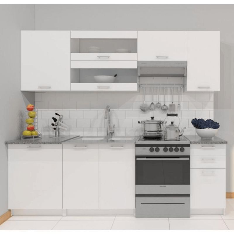 Spodná skrinka, 40cm, biela, pravá, FABIANA S-40