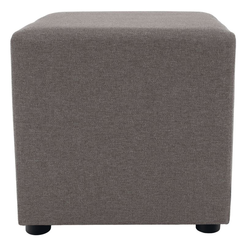 Taburet, 40cm, sivobéžová Taupe látka Twist, REGOR