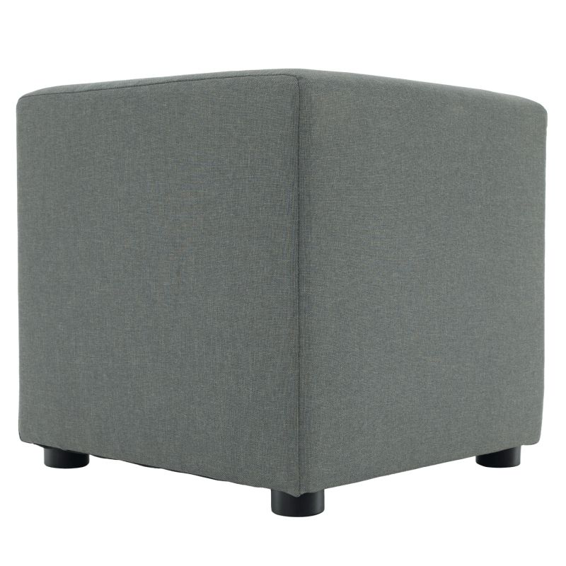 Taburet, 40cm, zelená látka Savana, REGOR