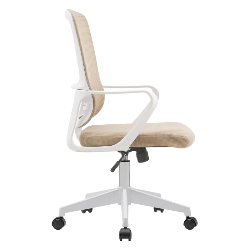 Kancelárske stolička, béžová sieťovina, SALOMO TYP 1