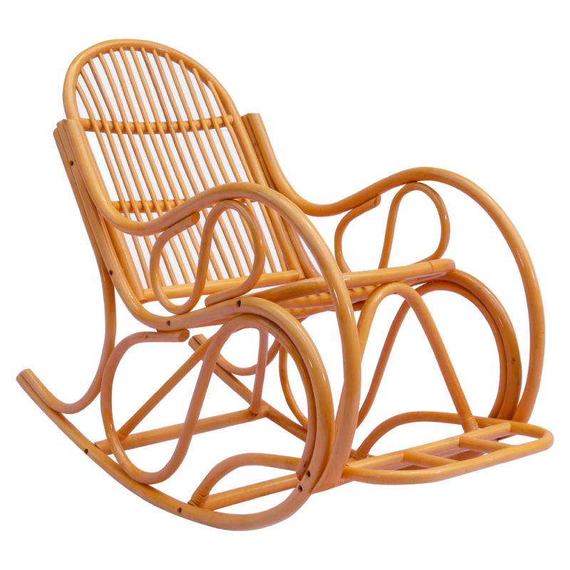 Hojdacie kreslo, drevo dub medový, béžová látka, AGATON