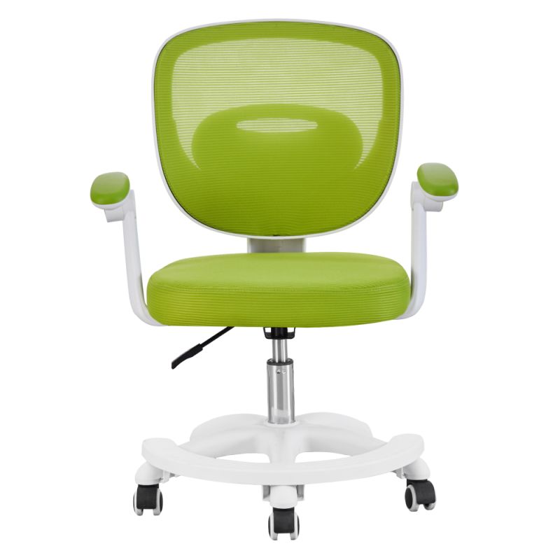 Otočná stolička, zelená sieťovina, TRIXI TYP 2