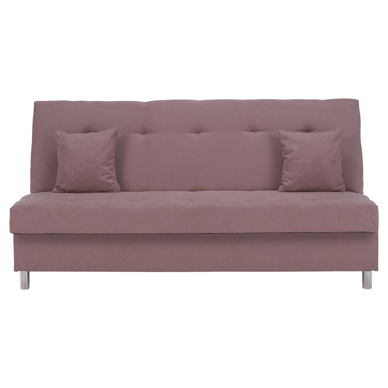 Rozkladacia pohovka, ružová látka, ALADA