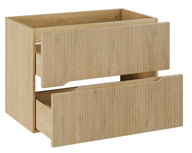 Skrinka pod umývadlo, 80cm, dub cremona, NORDIC CREMONA 82-80-46-2S