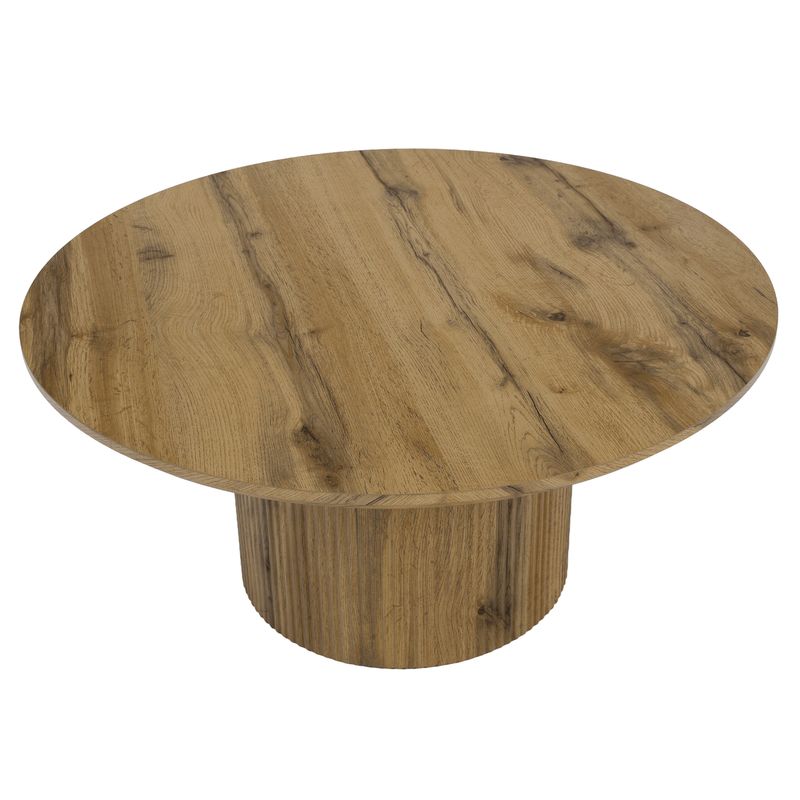 Konferenčný stolík, 80x80cm, dub, MAHIR TYP 2