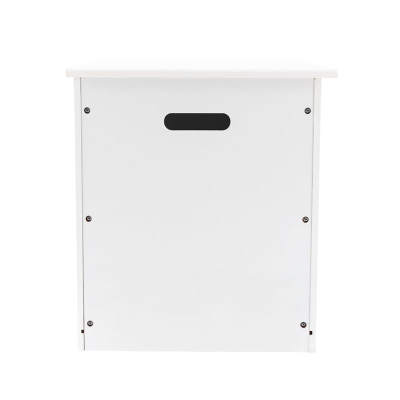 Úložný box na hračky, 60cm, biely, BOLIS