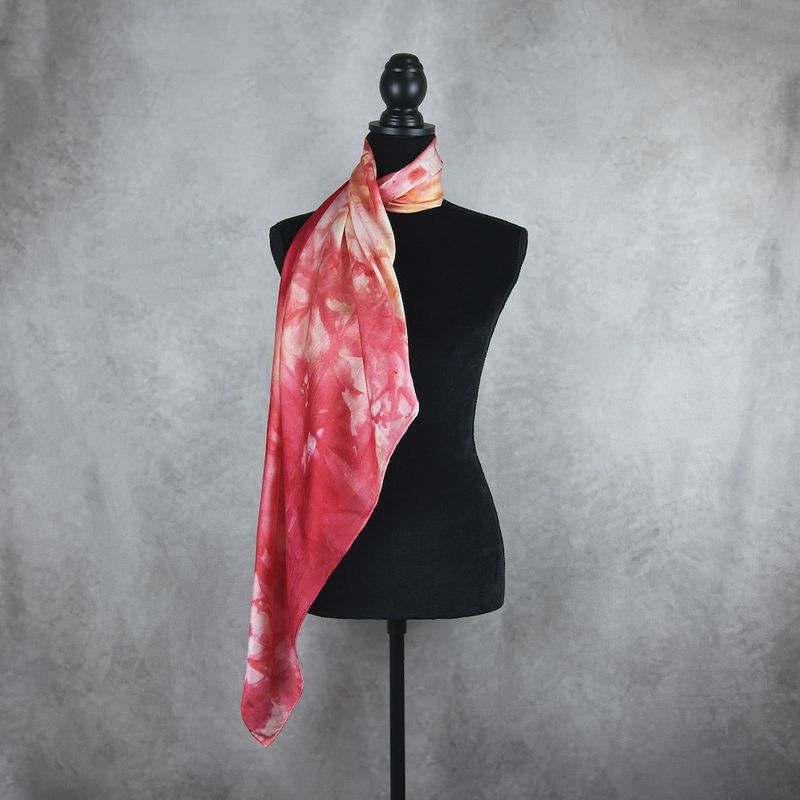 Ručne vyrábaná Hodvábna Šatka LIMITED_257, Jeden kus