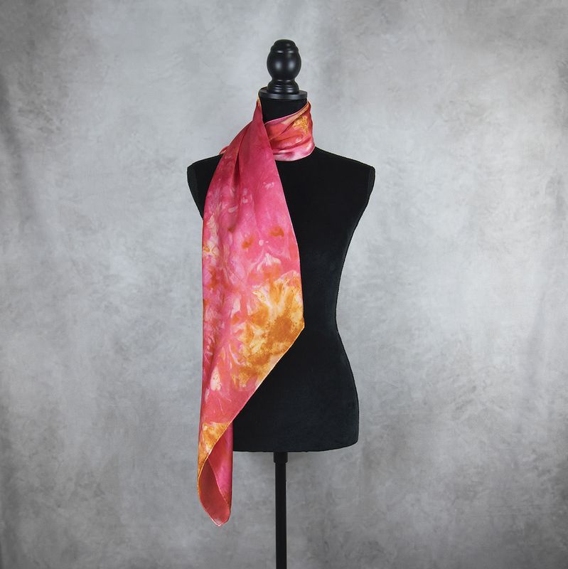 Ručne vyrábaná Hodvábna Šatka LIMITED_275, Jeden kus