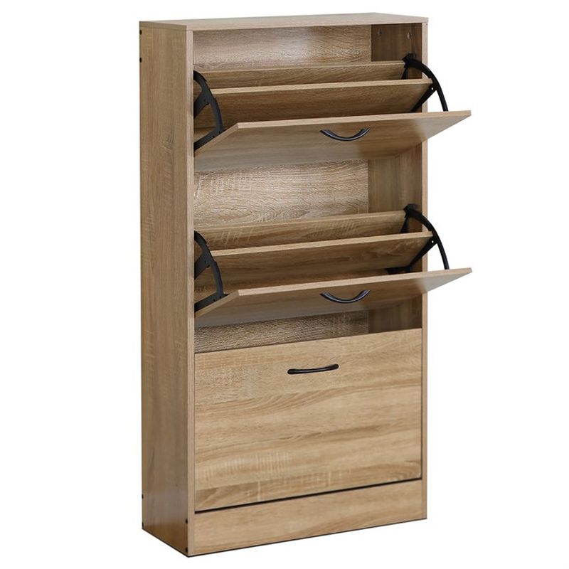 Botník, 60cm, MDF, dub, ABO-G1016 OAK