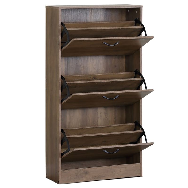 Botník, 60cm, MDF, hnedý, ABO-G1016 ELM