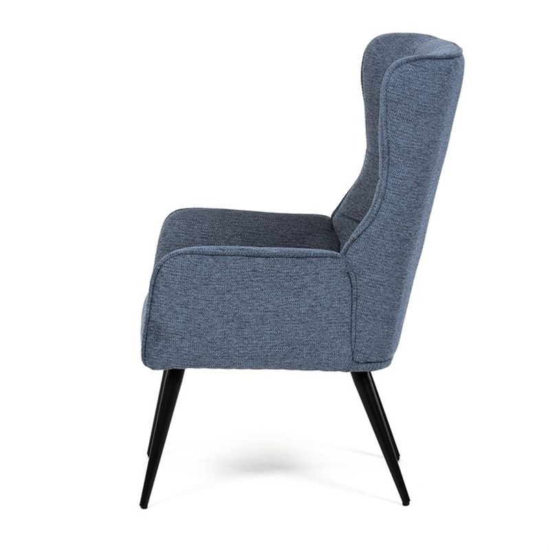 Relaxačné kreslo, modrá látka, AK-315 BLUE2