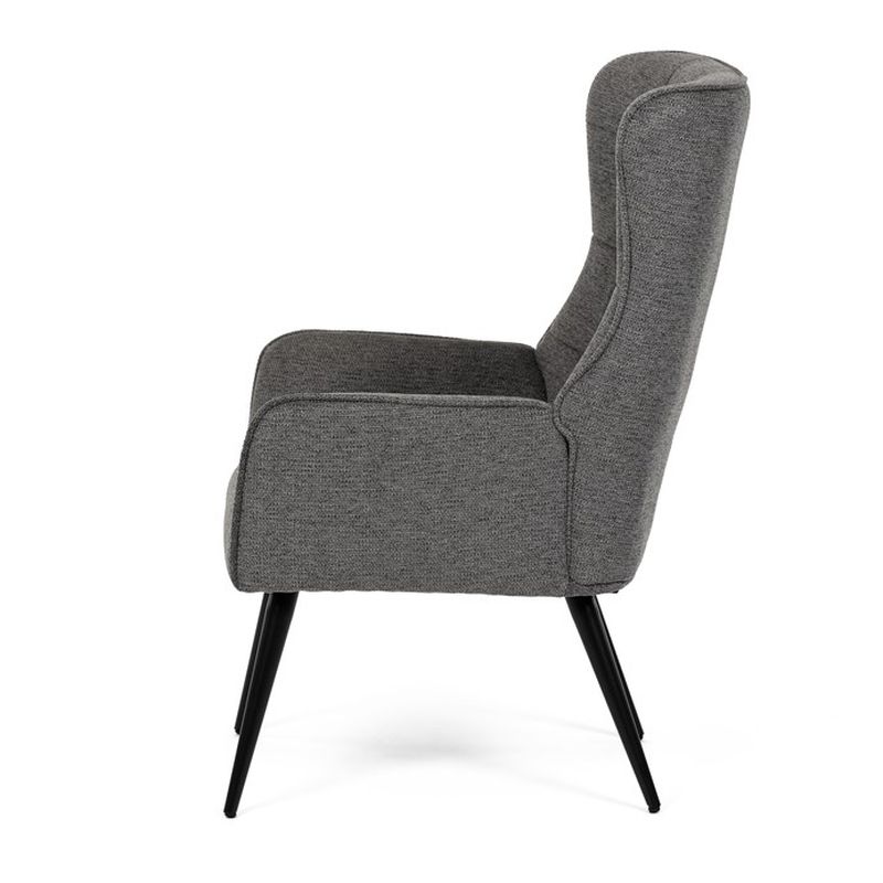Relaxačné kreslo, sivá látka, AK-315 GREY2