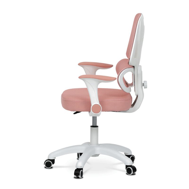 Detská stolička, ružová, sieťovina, 120 kg, KA-K1063 PINK