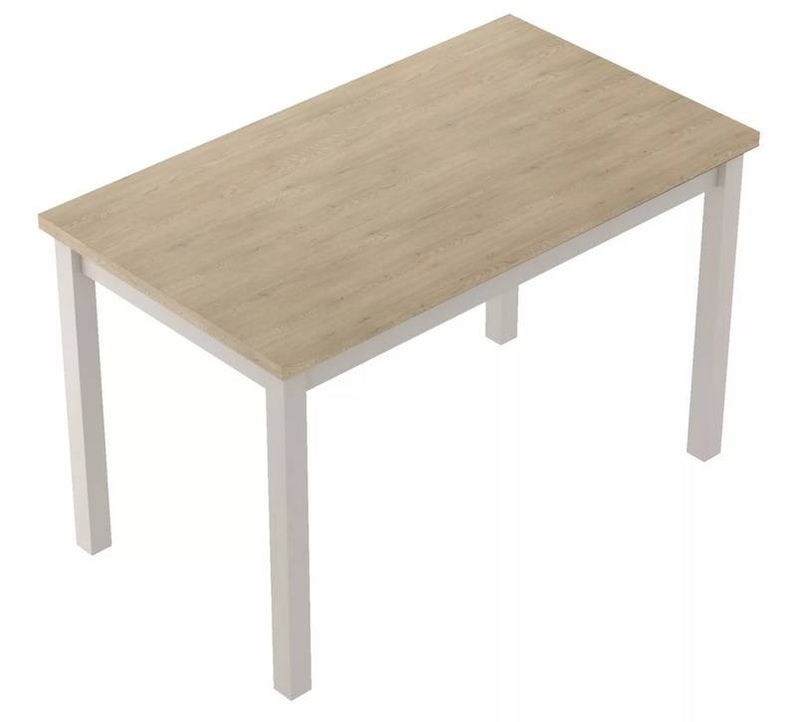 Jedálenský stôl, 120x68cm, MDF, kašmír, dub cremona, Signal, ADAM 120