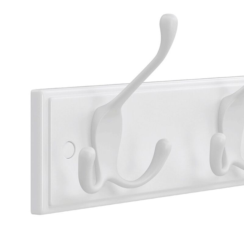 Vešiak, 40cm, drevo, biely, ABP-E1030 WT