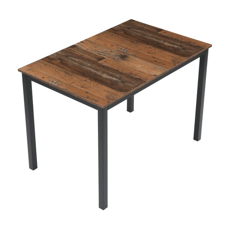 Jedálenský stôl 110x70x75cm, MDF, staré drevo, GDT-202 OLW2