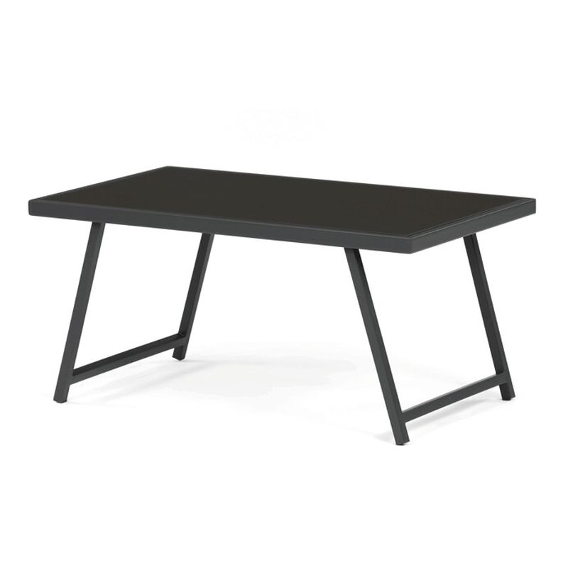 Záhradná zostava, kov, polywood, sieťovina, sivá, AZS-S1212 GREY