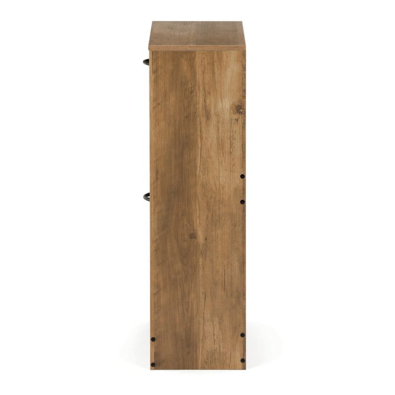 Botník, 60cm, MDF, hnedý, ABO-G1014 ELM