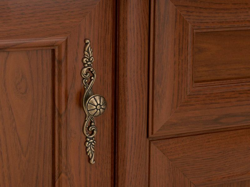 Komoda,153cm, gaštan, KENT EKOM 3D1S