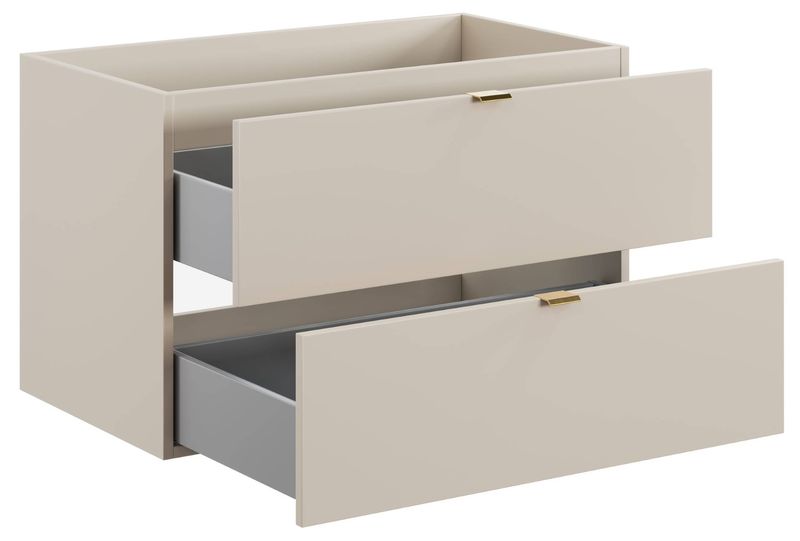 Skrinka pod umývadlo, 80cm, kašmír mat, DALIA CASHMERE 82-80-46-2S