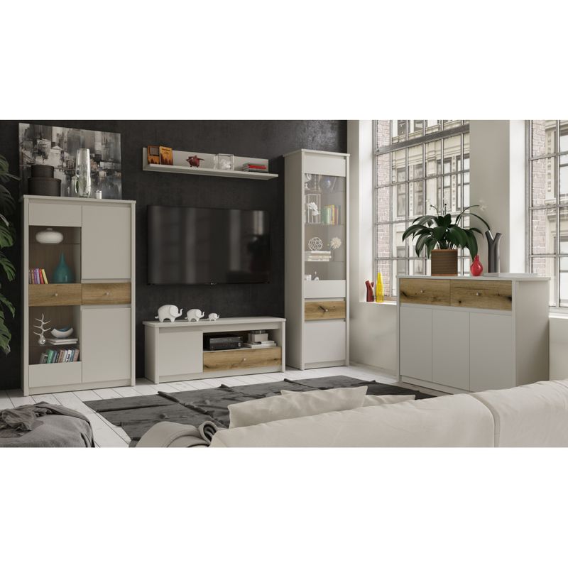 Konferenčný stolík, 120x50cm, kašmír, KAROS