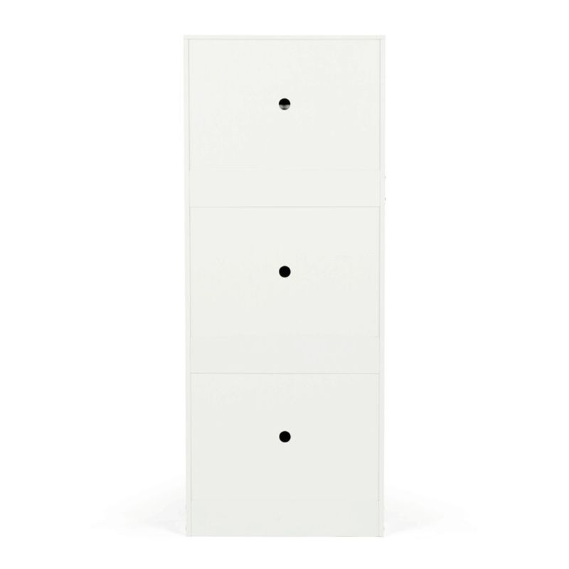 Botník, 60cm, MDF, biely, ABO-G1018 WT