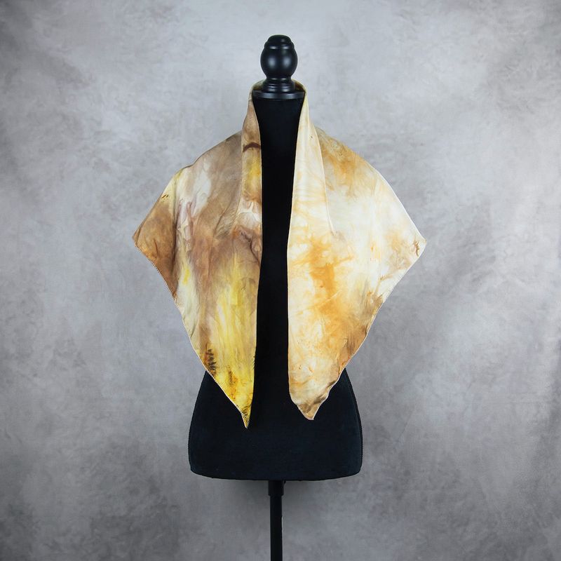 Hodvábna šatka VZOR_45, 85x 85cm, elegantný originál