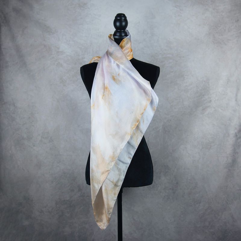 Hodvábna šatka VZOR_34, 85 x 90cm, luxusný hodvábny doplnok