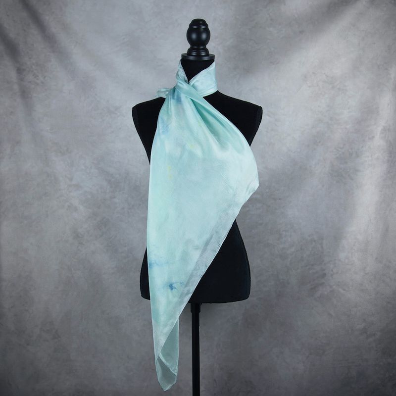 Hodvábna šatka VZOR_59, 85 x 90cm, Made in Slovakia