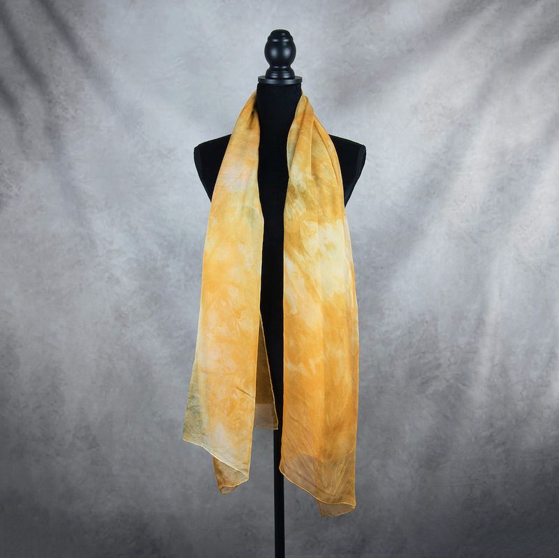 Hodvábny šál LIMITED_058, Vyrobený na Slovensku, 180 x 110cm