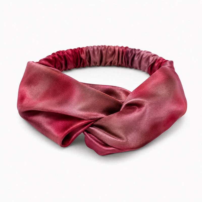 Luxusná hodvábna čelenka LIMITED_12 – Made in Slovakia