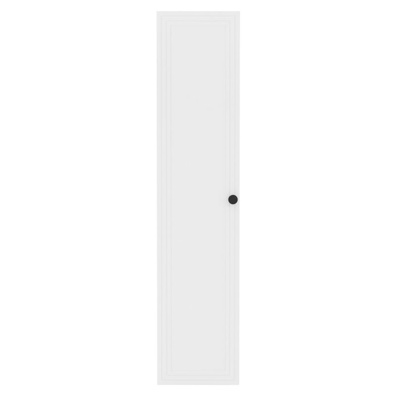 Vysoká skrinka do kúpelne, 30cm, biela, JUMP