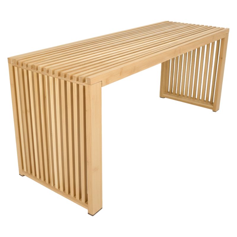 Lavica, 90cm, bambus prírodný, MENDI