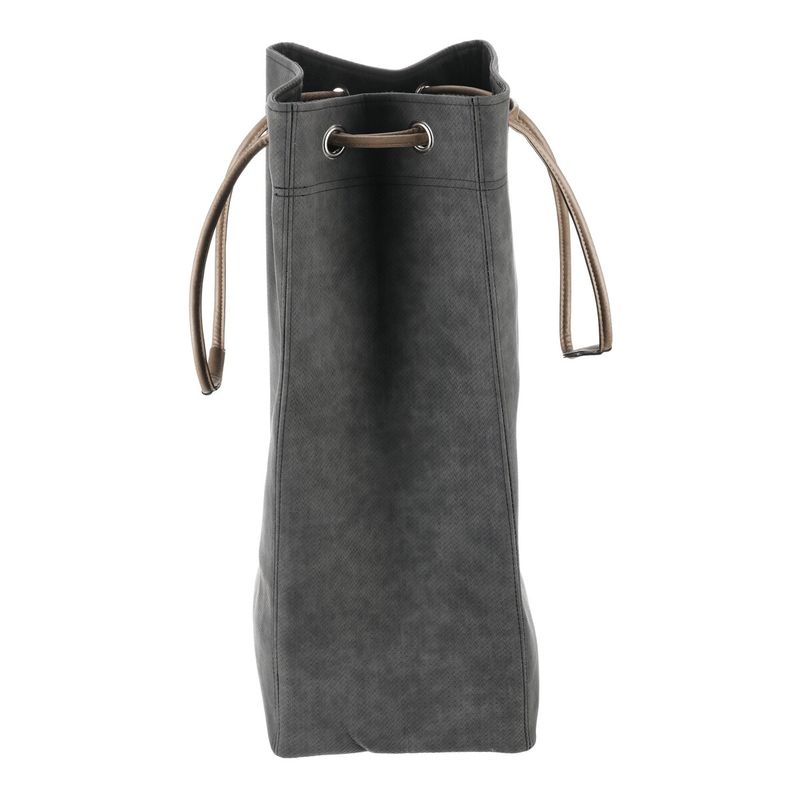 Kôš látkový, skladací, sťahovací, sivý, DT3005 GREY