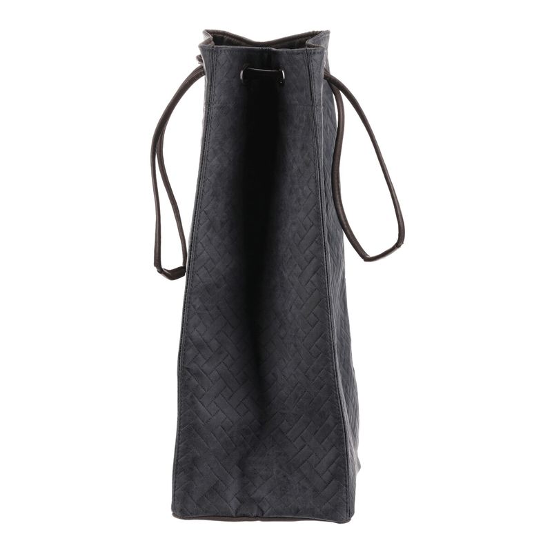 Kôš na prádlo, látkový, sťahovací, modrá farba, DT3011 BLUE-L