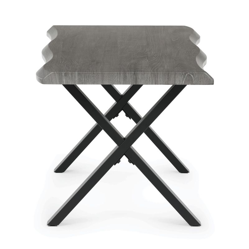 Konferenčný stolík 60x120cm, MDF, sivý, CT-F4312 GREY