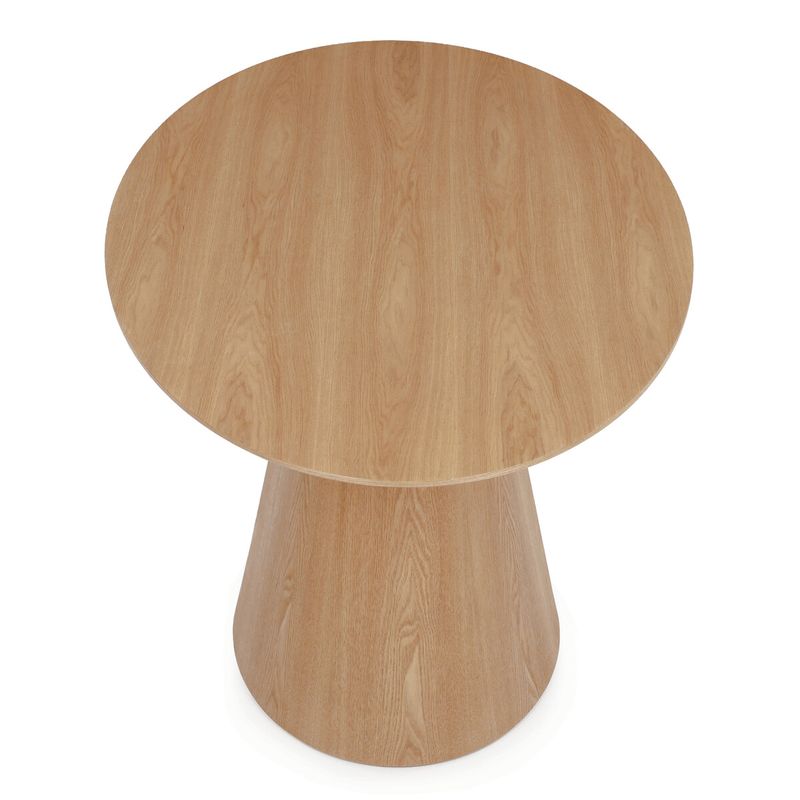 Oválny jedálenský stôl 160x90cm, dýha, dub HT-L3523 OAK