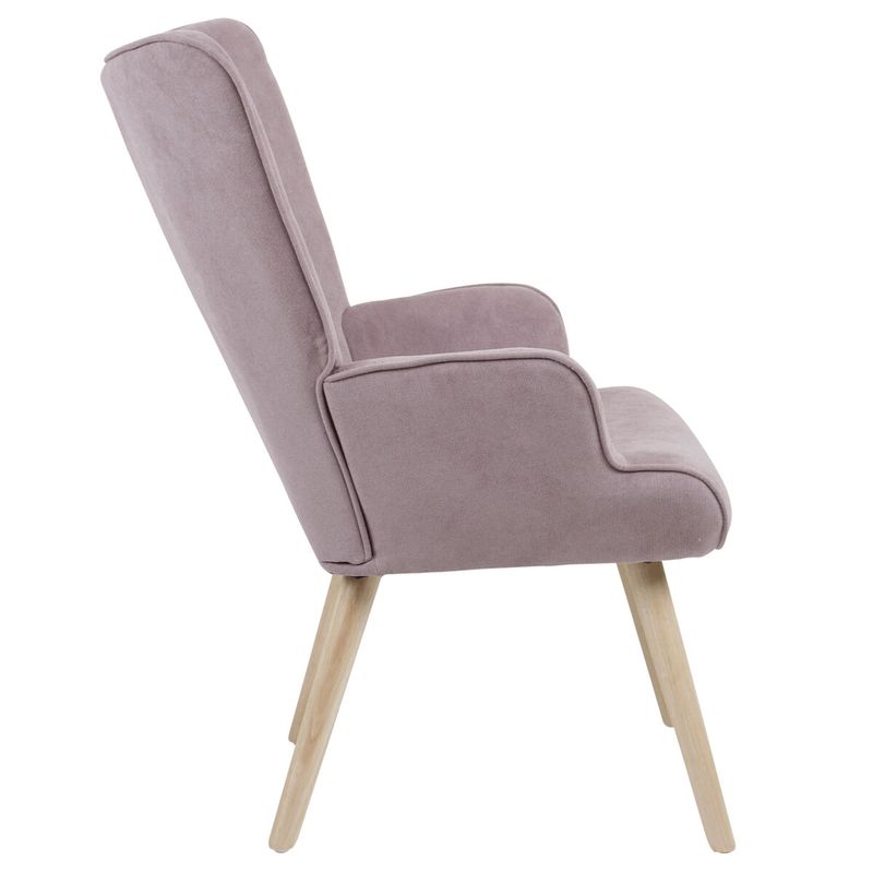 Relaxačné kreslo, ružová látka, AK-301 PINK2