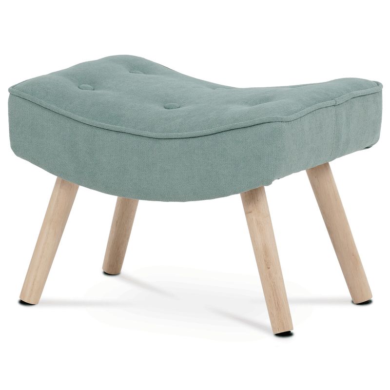Podnožka, 52cm, modrá látka, AK-301P BLUE2