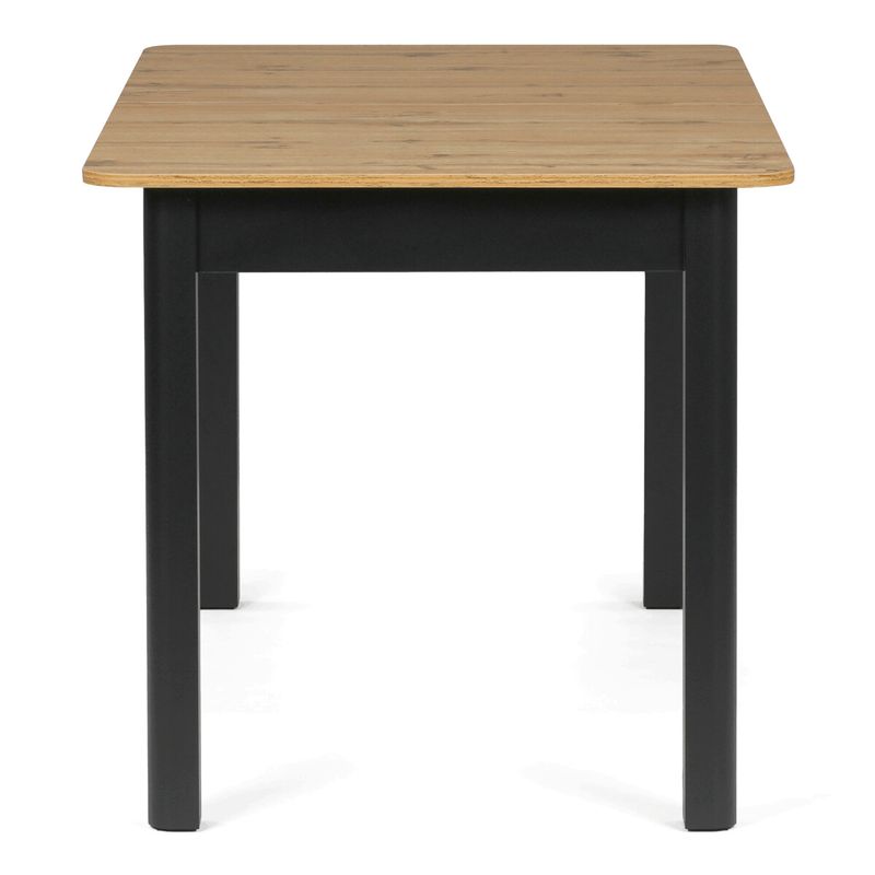 Jedálenský stôl rozkladací 140-180x80cm, MDF, divoký dub, AT-3001 OAK