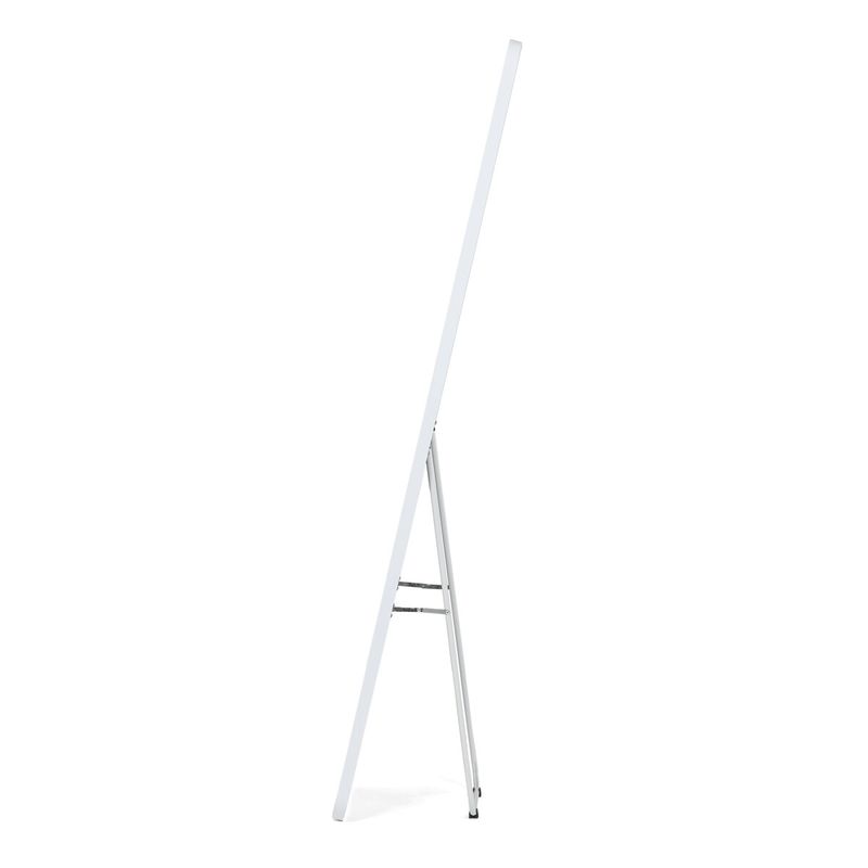 Zrkadlo stojacie, 39x160cm, biele, AZR-V5015 WT