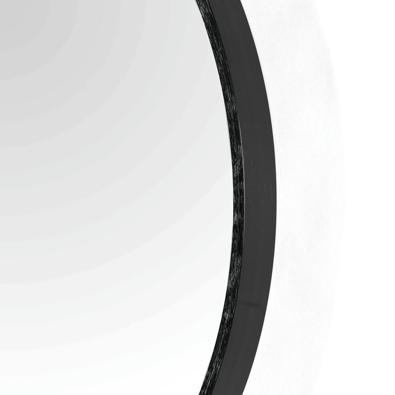Zrkadlo závesné, 60cm, čierne, AZR-V5060 BK