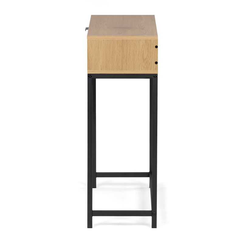 Konzolový stolík 80cm, MDF, divoký dub, CT-G1077 OAK