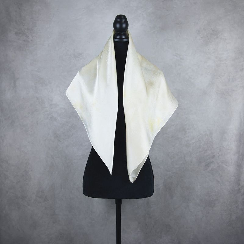 Luxusná hodvábna šatka LIMITED_341, Vyrobená na Slovensku, 90 x 90cm