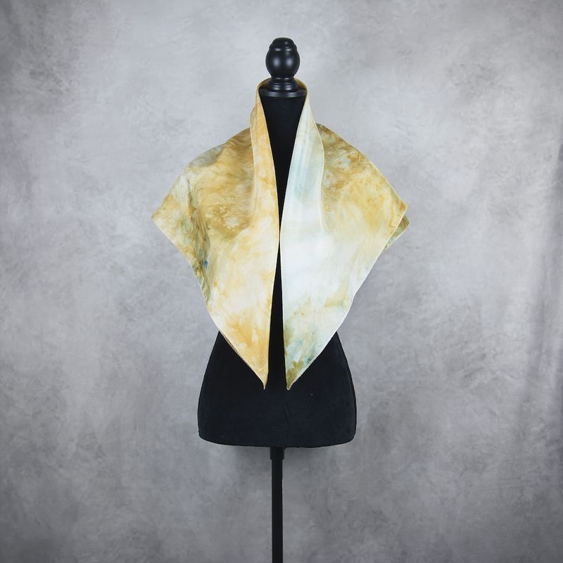 Hodvábna šatka VZOR_91, 85 x 90cm, Made in Slovakia