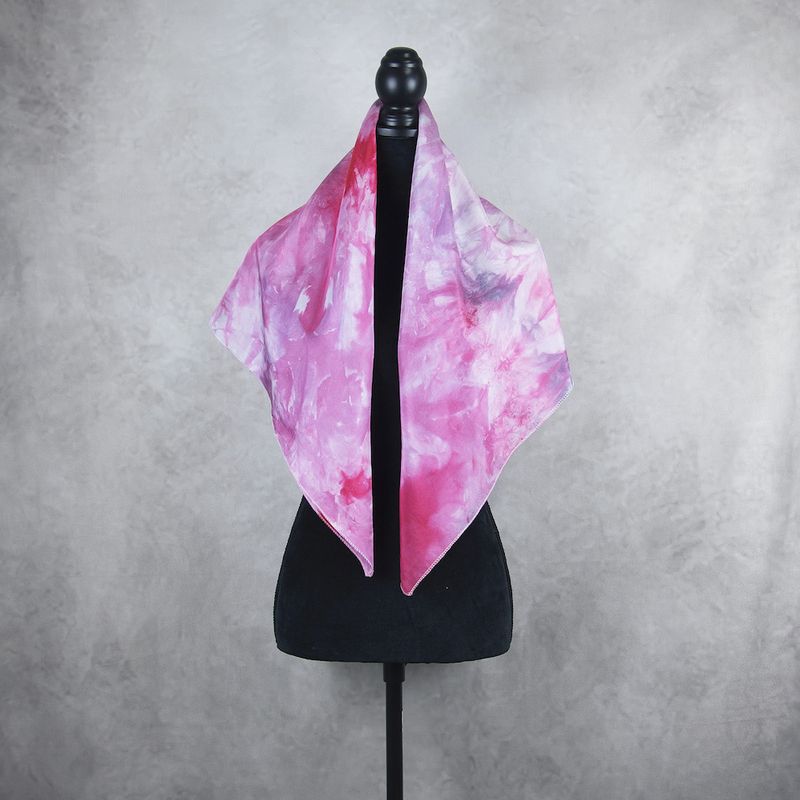 Hodvábna šatka VZOR_101, 85 x 90cm, Made in Slovakia
