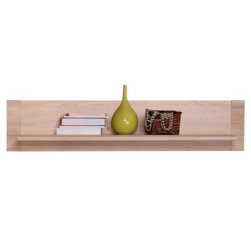 Polica závesná, 139cm, dub sonoma, GRAND typ 17