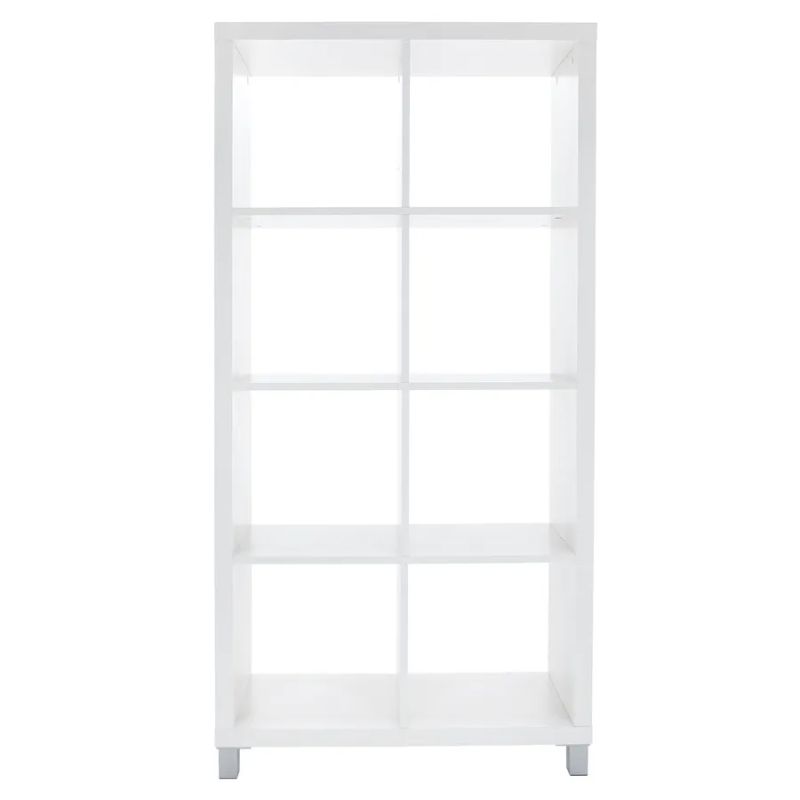 Regál, 76cm, biely, TOFI 3 NEW